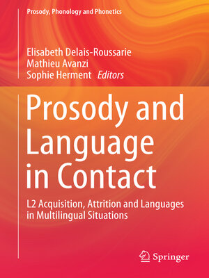 cover image of Prosody and Language in Contact
